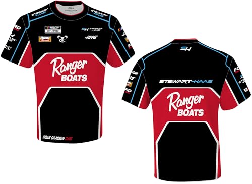 Checkered Flag Sports Noah Gragson #10 NASCAR 2024 Ranger Racing Sublimated Pit Uniform Shirt