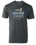 Ross Chastain #1 NASCAR 2023 Vintage Rookie Trackhouse 1 Spot Gray Shirt