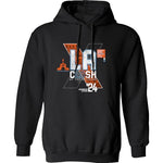 Checkered Flag Sports NASCAR Busch Light Clash 2024 Cup Series Race at the Coliseum Los Angeles California Graphic Black Hoodie
