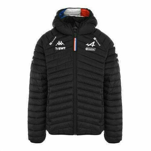 Alpine Racing F1 2022 Men's Team Down Slim Fit Jacket - Black
