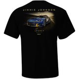 Jimmie Johnson #84 Carvana Legacy Motor Club 2 Sided Horsepower Black T-Shirt