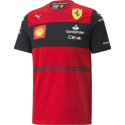 Scuderia Ferrari F1 Men's 2022 Team T-Shirt (XL) Red