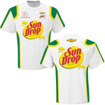 Dale Earnhardt Jr. #3 Sun Drop Sublimated JR Motorsports Pit Uniform White Shirt