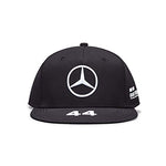 Mercedes Benz AMG Petronas F1 2021 Lewis Hamilton Flatbrim Hat Black/White