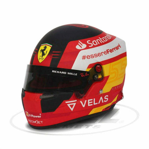 Scuderia Ferrari F1 Carlos Sainz 2022 1:2 Scale Helmet