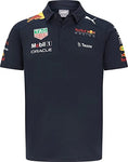Red Bull Formula 1 Racing Official Teamline Polo Shirt 2022 Official Merchandise