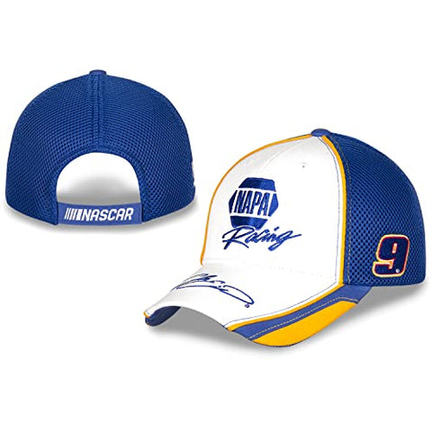 Chase Elliott 2022 NAPA Racing #9 NASCAR Element Sponsor Adjustable Blue White Hat