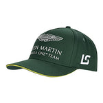 Aston Martin F1 Lance Stroll Driver Hat - Green, One Size