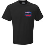 Dale Earnhardt Sr #3 GM Goodwrench Car 2 Sided Daytona 500 Anniversary Adult Nascar Black Shirt