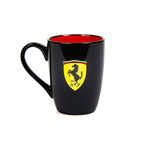 Scuderia Ferrari Formula 1 Authentic 2018 Black Scudetto Mug