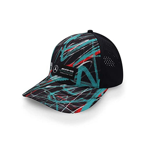 Mercedes AMG Petronas Formula One Team - Official Formula 1 Merchandise - Graffiti Cap - Multicolor - One Size