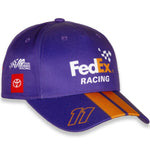 Denny Hamlin Fedex NASCAR 2022 Adult Driver/Sponsor Uniform Adjustable Hat