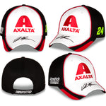 William Byron 2022 #14 NASCAR Element Sponsor Adjustable White Black Red Hat