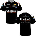 Checkered Flag Sports Kyle Busch 2023 Cheddar's Sublimated Uniform Pit Crew T-Shirt Black