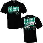 Chase Elliott #9 UniFirst Scheme NASCAR 2 Spot Black Shirt