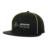 PUMA Mercedes Benz AMG Petronas F1 Flatbrim Hat -Black/Gray/Navy