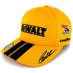 Checkered Flag Christopher Bell 2022 Uniform Pit Hat Yellow