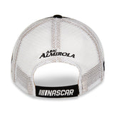 Aric Almirola Smithfield Racing #10 NASCAR Sponsor Adjustable Black White Hat