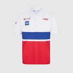 Haas Racing Schumacher Mazepin F1 2021 Men's Team Polo White XL